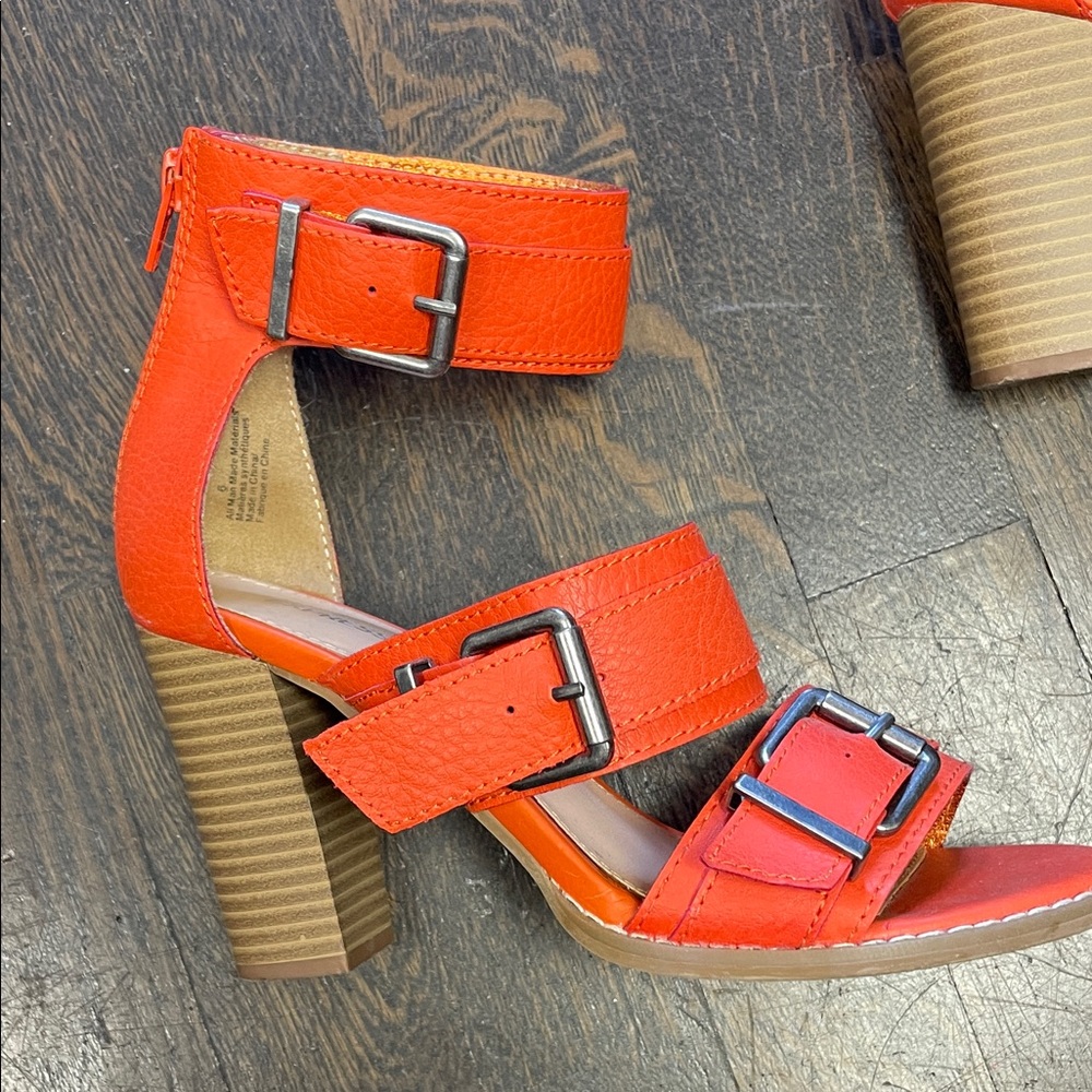 Express Stylish Orange Women's Sandals